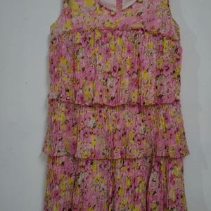 🤩SALE🤩Pleated dress with frills